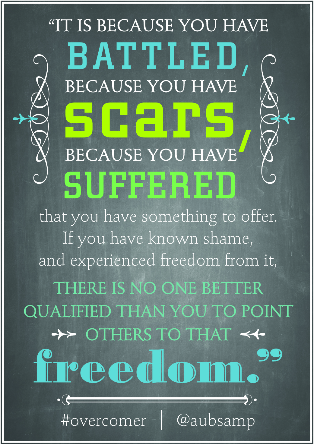 Fast Enough? Overcoming Shame…and Giveaways All Week!