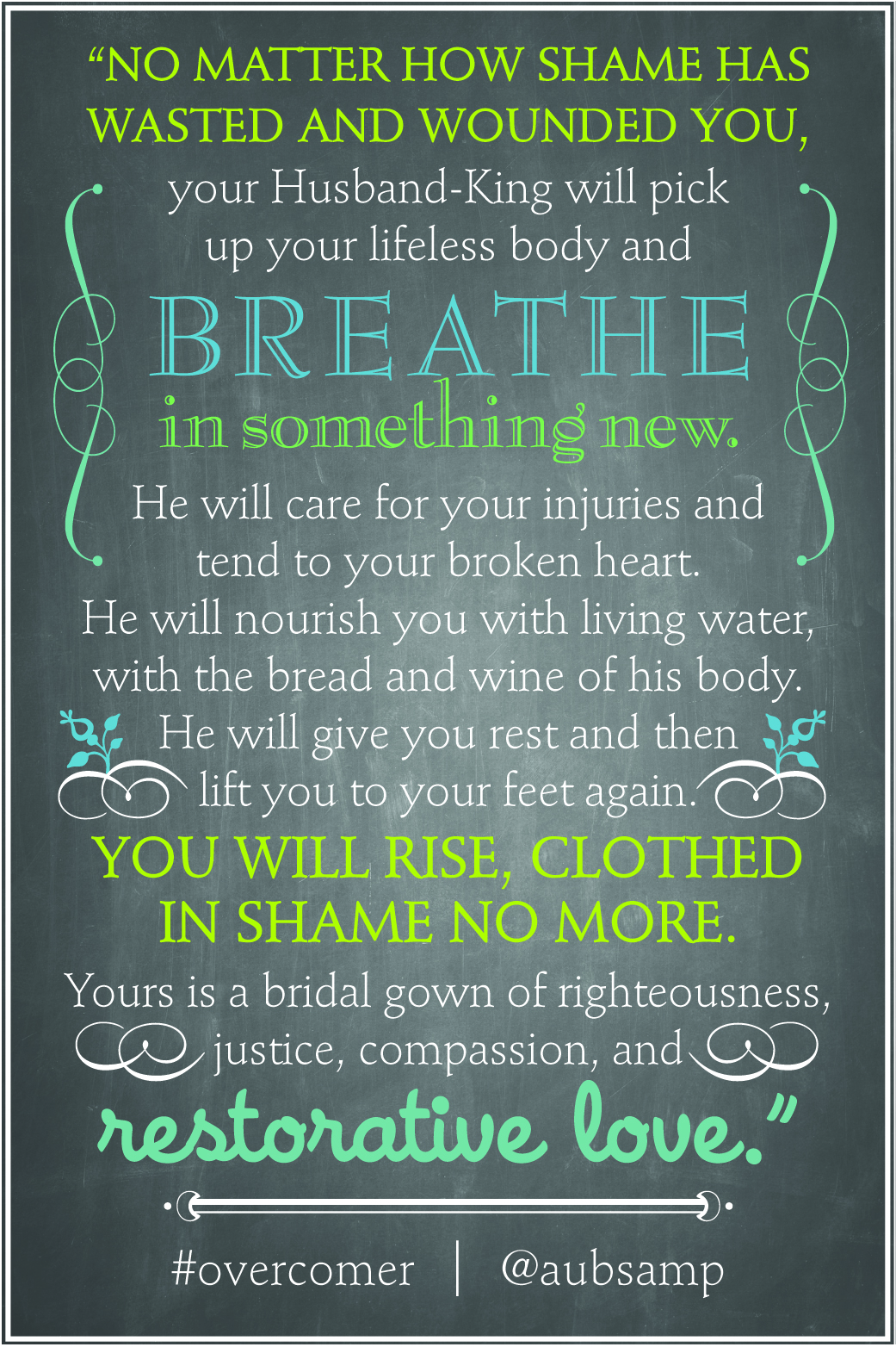 Day 31 of 31 Days Without Shame- Woo Hoo!