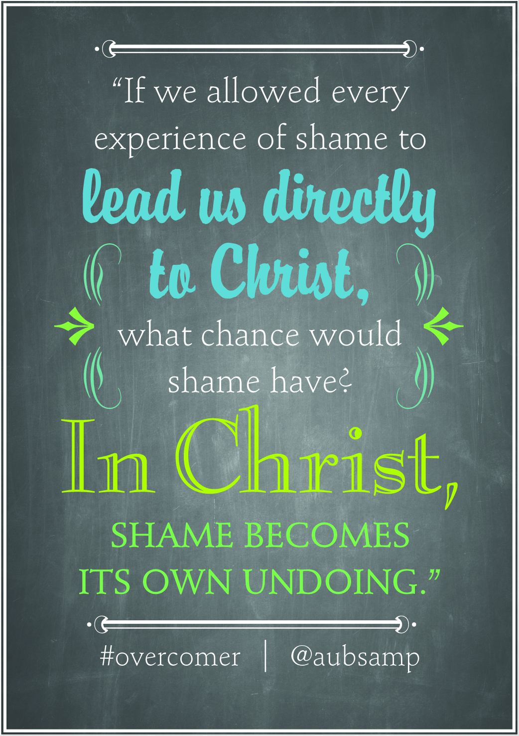 Day 23: When You’re the Shamer